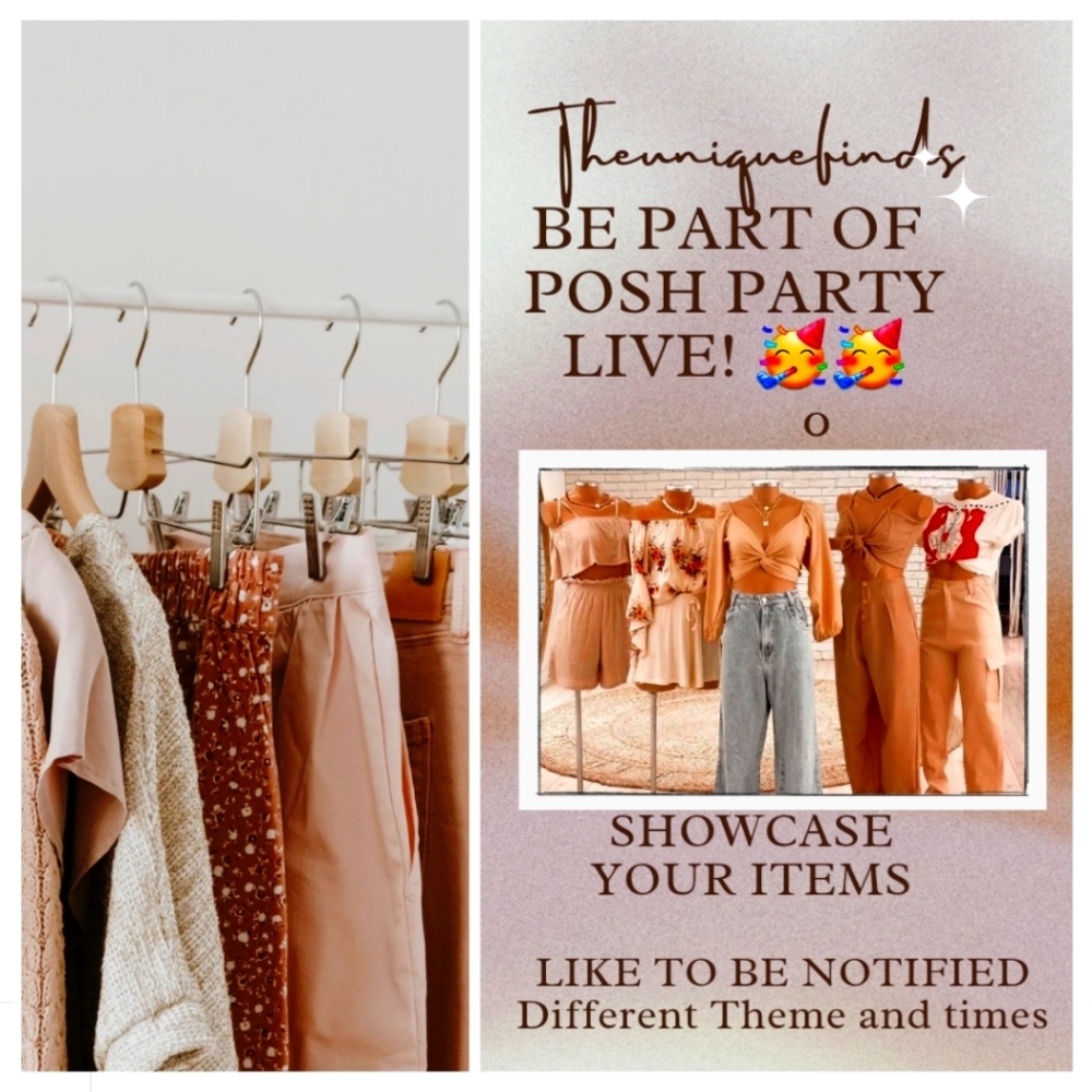 ⭐️⭐️You’re Invited to the Ultimate Posh LIVE Party - Don’t Miss Out⭐️⭐️